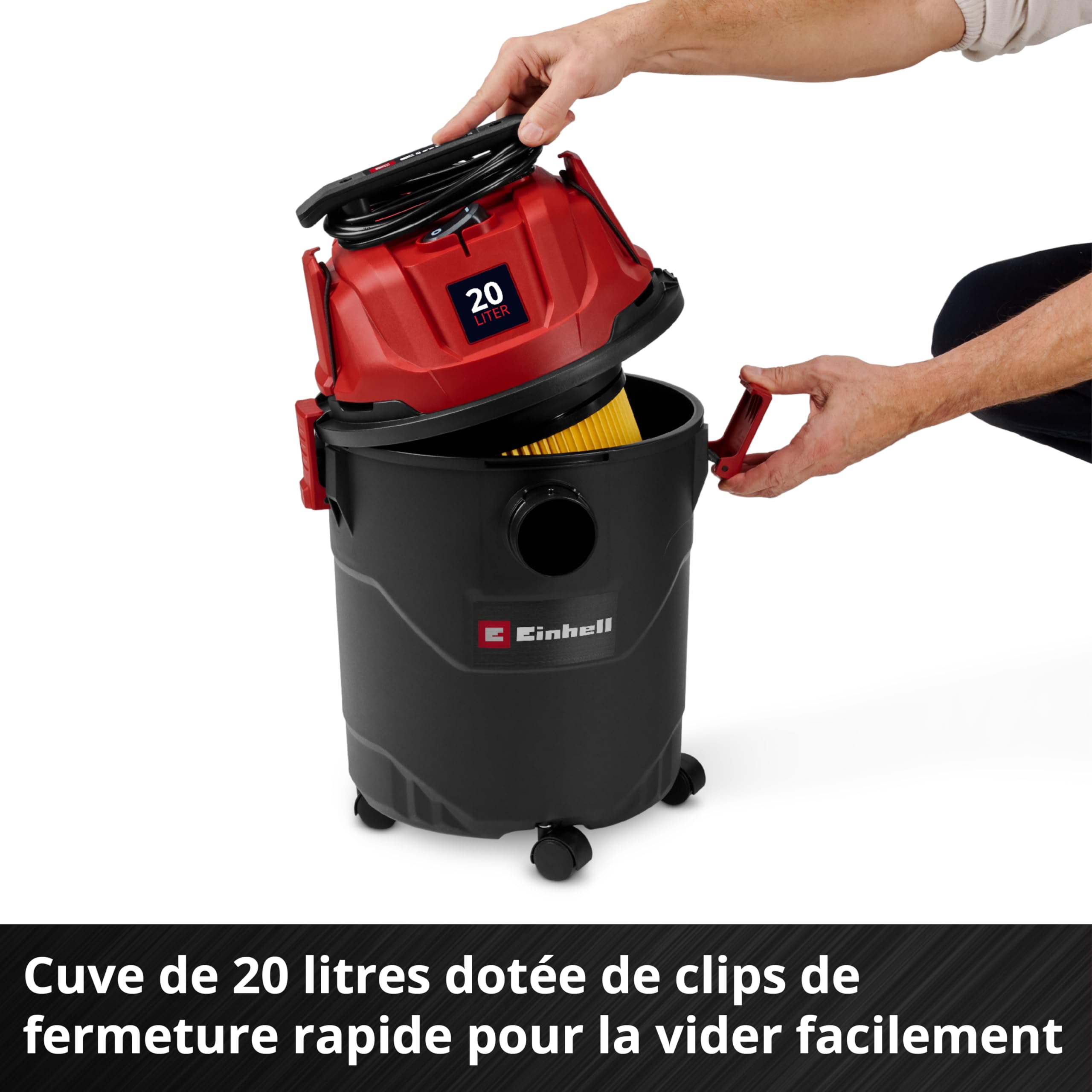 Einhell Aspirateur Eau et poussière TC-VC 2045