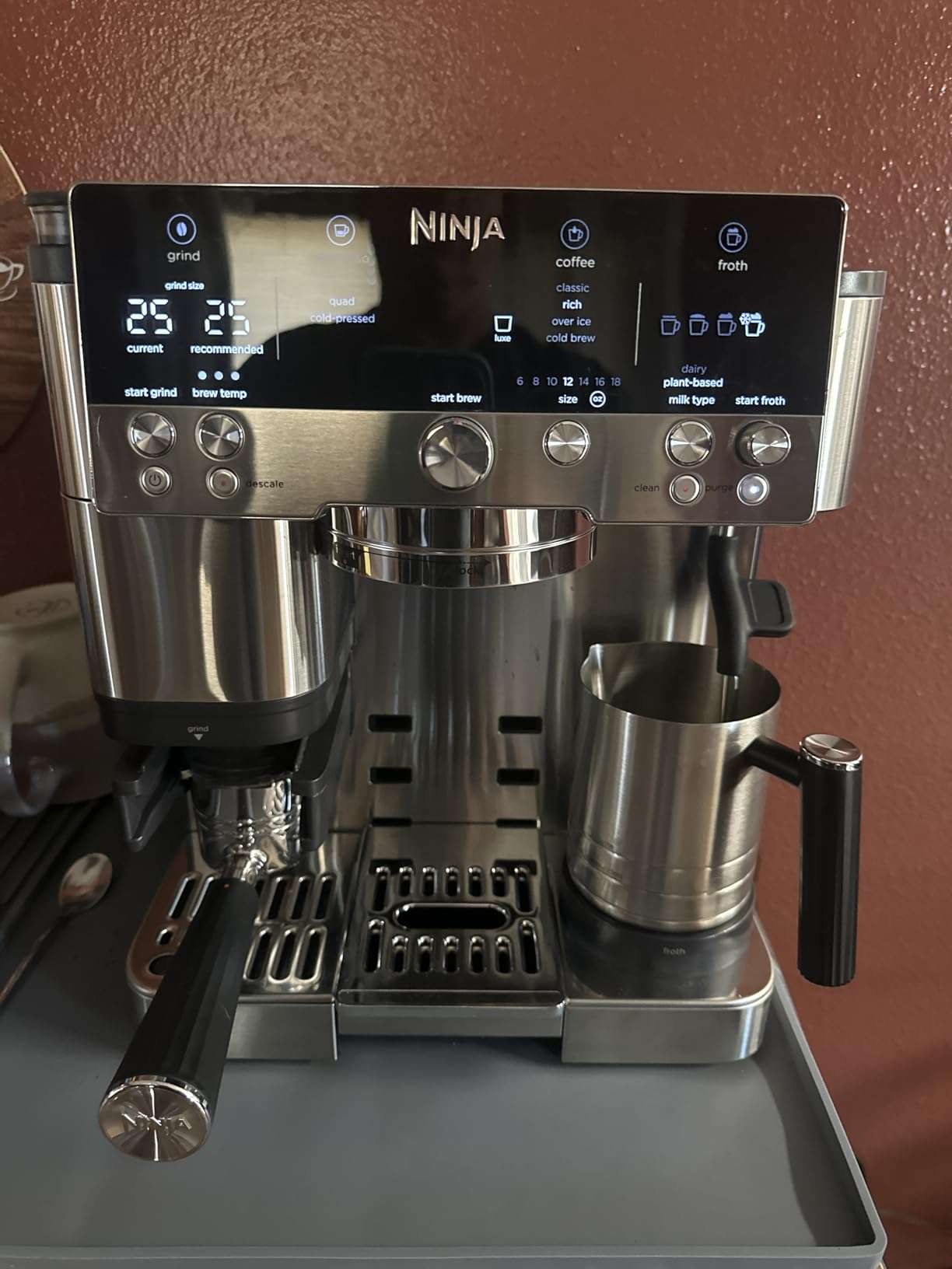Ninja Luxe™ Café Premier Series Espresso Machine Drip Coffee Maker & Cold Brew Machine photo review
