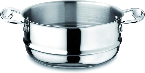 Mepra Glamour Stone Colander Insert, 9.0 in, acabado de acero inoxidable, utensilios de cocina aptos para lavavajillas