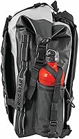 Vista 3 de Nelson-Rigg Mochila impermeable Hurricane/paquete de cola, Negro/Gris, 30 litros