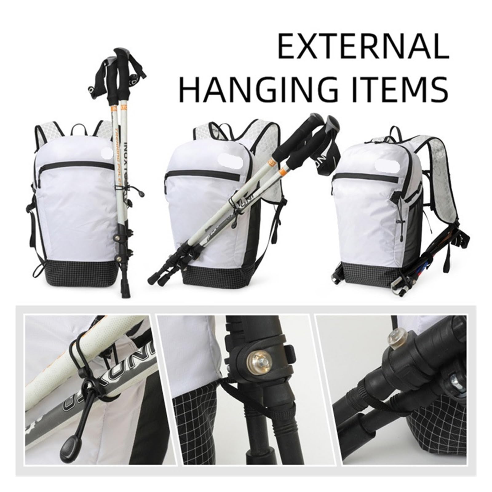 Sac à dos léger et imperméable de 14 L pour randonnée, randonnée, course à pied, vélo