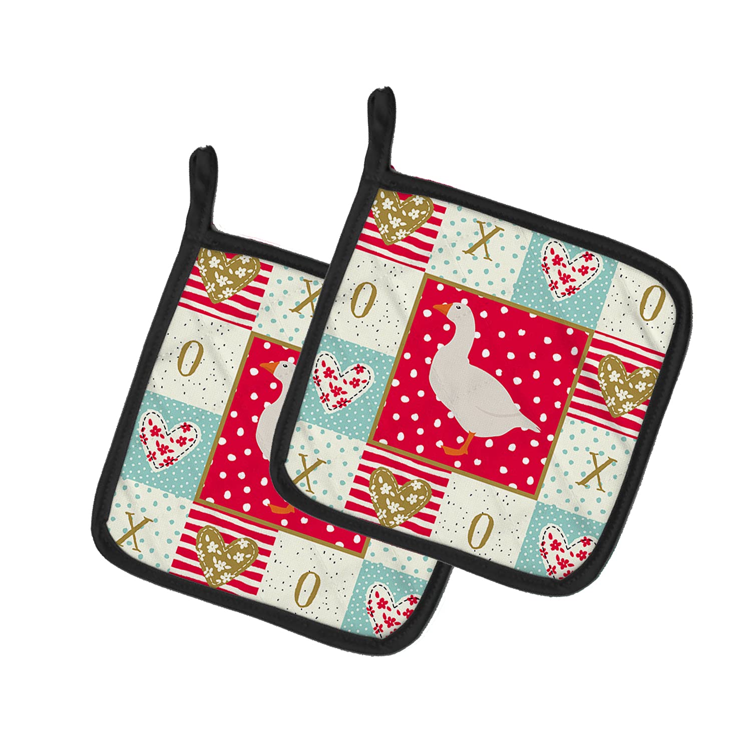 Caroline's Treasures agarraderas, Multicolor, 7.5HX7.5W