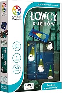 Comprar Smart Games - Juego para 1 Jugador, Juego para un Jugador - Ghost Hunters (PL) - 60 tareas - para niños a Partir de 5 años | Juego de Viaje