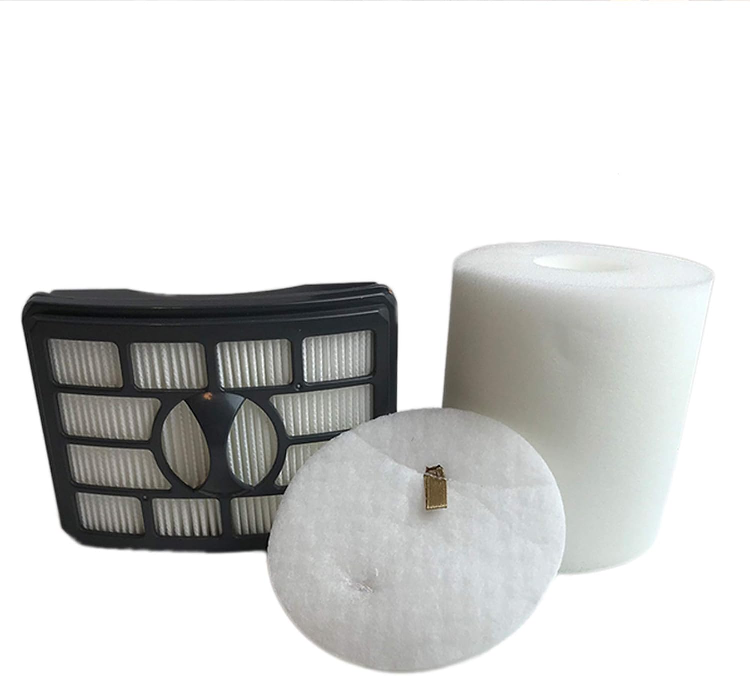 Think Crucial Replacement Foam & Felt Vacuum Filter – Compatible with Shark™ Part # XHF500, XFF500 – Fits Shark™ Models NV501, NV502, NV505, NV510, NV552, UV560, NV500 – (3 Filters)