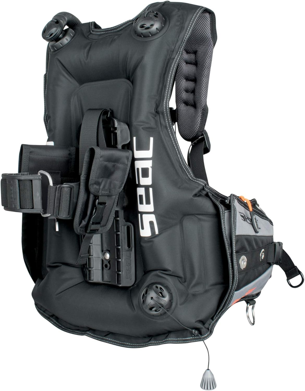 Seac Eq-Pro Screen Essential, Scuba Diving Equipment Kit with BCD, Regulator, Octo, Dive Computer and Pressure Gauge : Sports & Outdoors