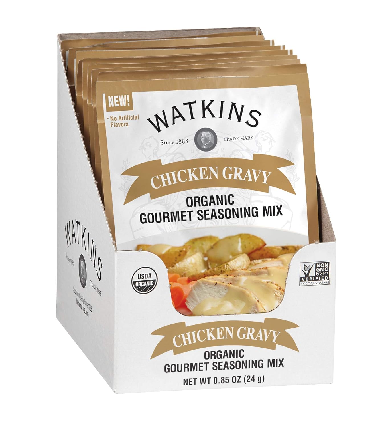 Watkins Organic Gourmet Seasoning Mix, Chicken Gravy 0.87
