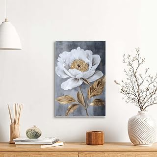 ZESTRILIA Striped Wall Art Paintings Print Canvas Painting Prints Modern Artwork Office Living Room Over the Couch Bedroom Decor