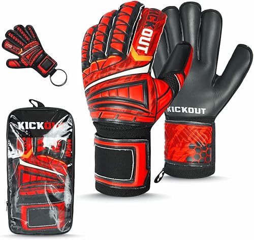 Guantes de portero de fútbol de edición limitada El mejor regalo para guantes de portero de fútbol para niños, jóvenes, adultos y hombres Guantes