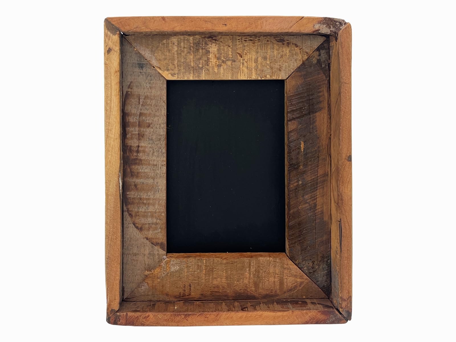 Woodkings Bilderrahmen-Set Sumatra | 3er Set aus Altholz | 3 Größen Holzrahmen Wanddeko Wohnzimmer Flur Schlafzimmer | rustikal kreativ individuell
