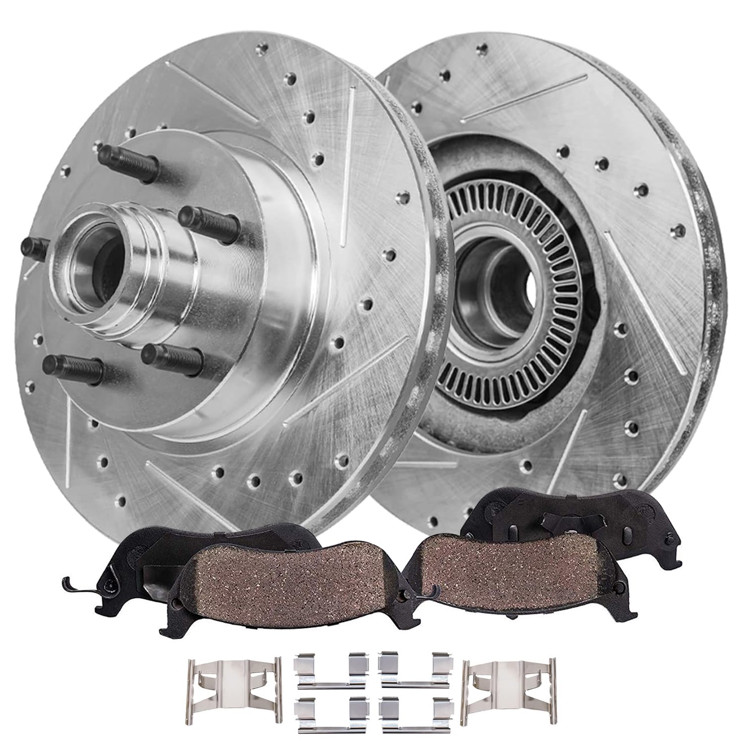 Detroit Axle - Front Brake Kit for Ford Explorer Ranger B4000 B3000 B2300