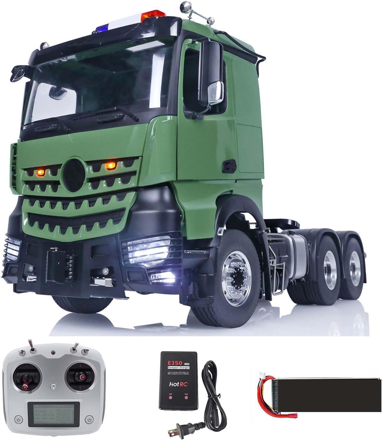 LESU 1 14 6X6 RC Tractor Truck I6S RTR Radio Control Car 2-Speed Gearbox Sounds Hobby Grade Model