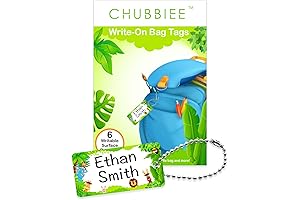 Kid-Friendly ID Bag Tags, the Perfect Identification Solution for Belongings