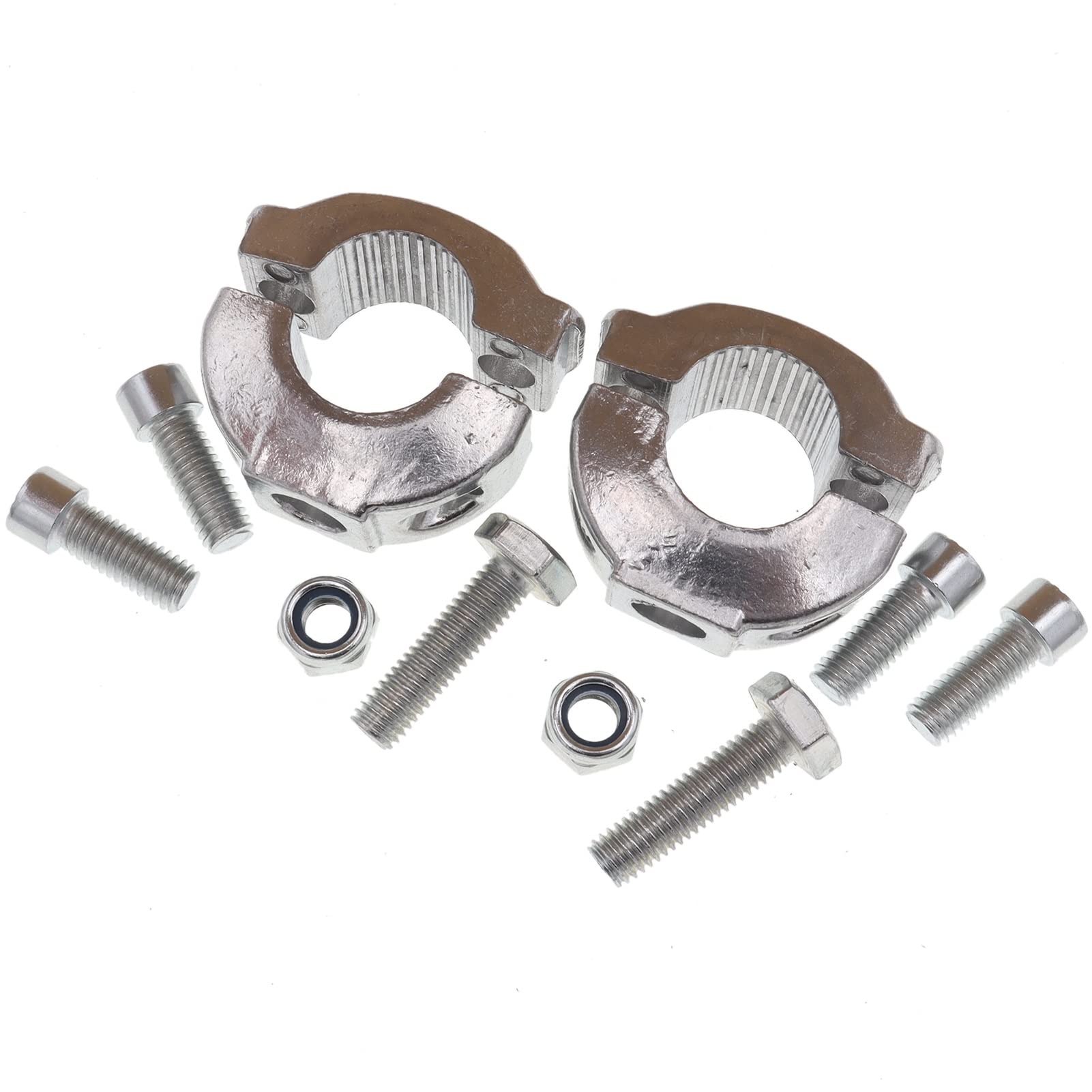 Befestigungsclip für Motorrad-Lenkererhöhung Für 7/8 Zoll 22mm Universal Motorrad Lenker Lenker Riser Halterung Klemme Lenker Höhenadapter Zubehör