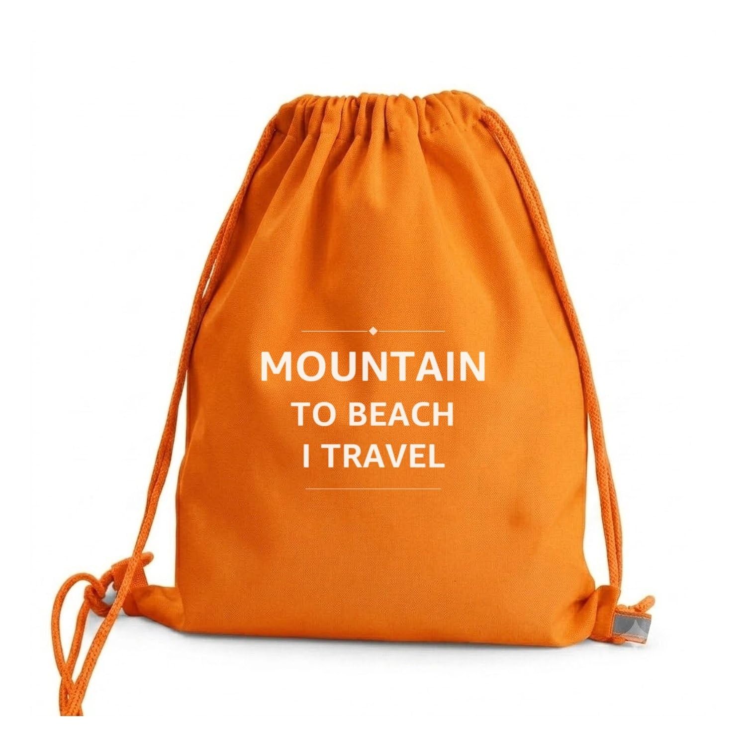 Kinsey Knitt Drawstring Backpack 985 Orange-picture-13