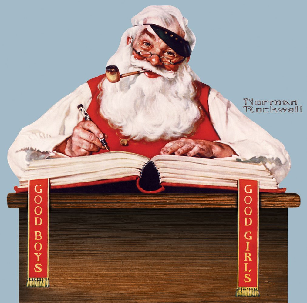Norman Rockwell Pop-Up Advent Calendar