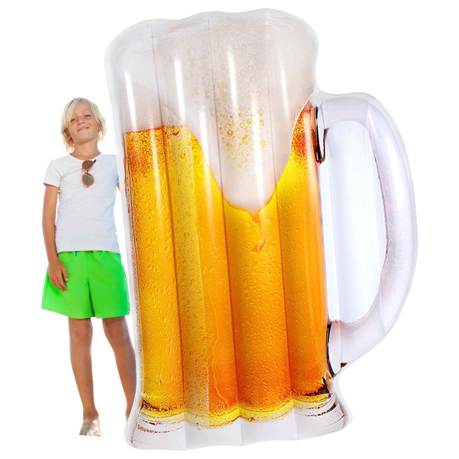 Birra Gonfiabile Boccale Piscina per Adulti, Piscina Portatile Mat Forniture per Feste E Bomboniere, Regali, Floaties, Lettino