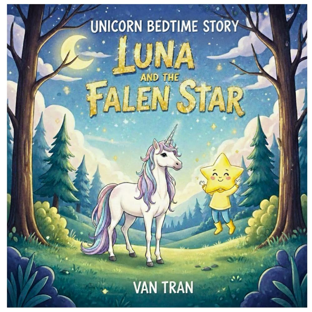 Luna and the Fallen Star (Unicorn Bedtime Story)