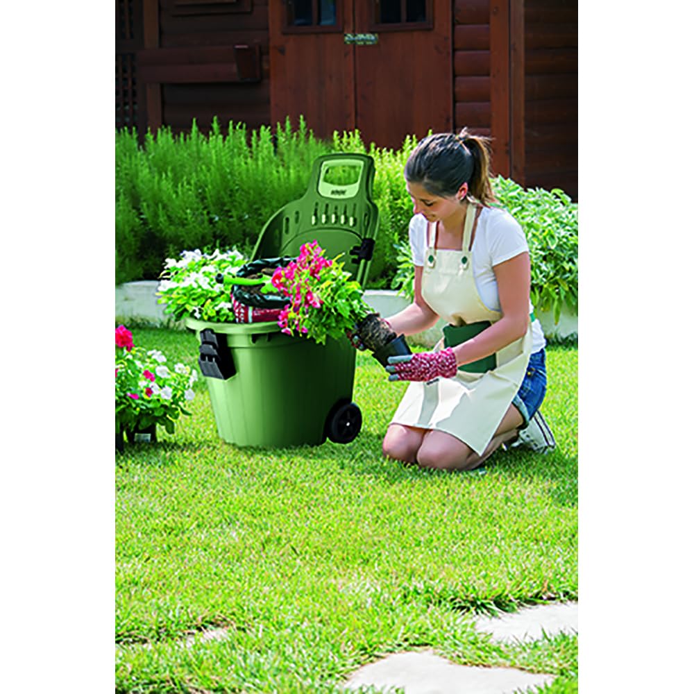 CARRIOLA HELPY CART GRIGIO CON RUOTE 59,5X53 H88,5 ROBUSTA INDISPENSABILE