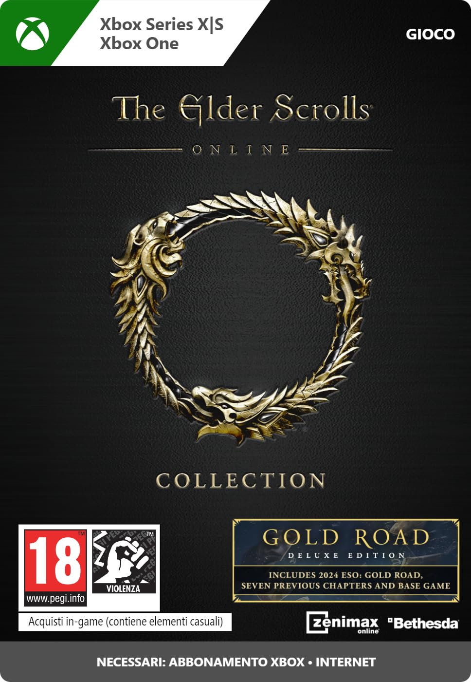 The Elder Scrolls Online Deluxe Collection: Gold Road | Xbox One/Series X|S - Codice download