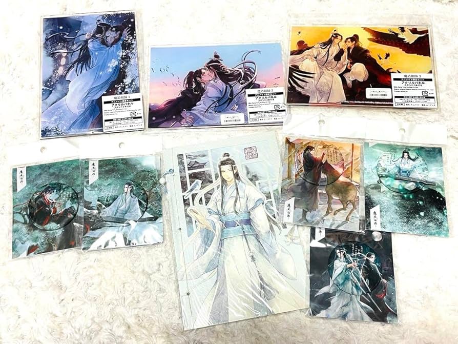 Amazon.co.jp: 魔道祖師 缶バッジ ノート アクリルパネル YBUH
