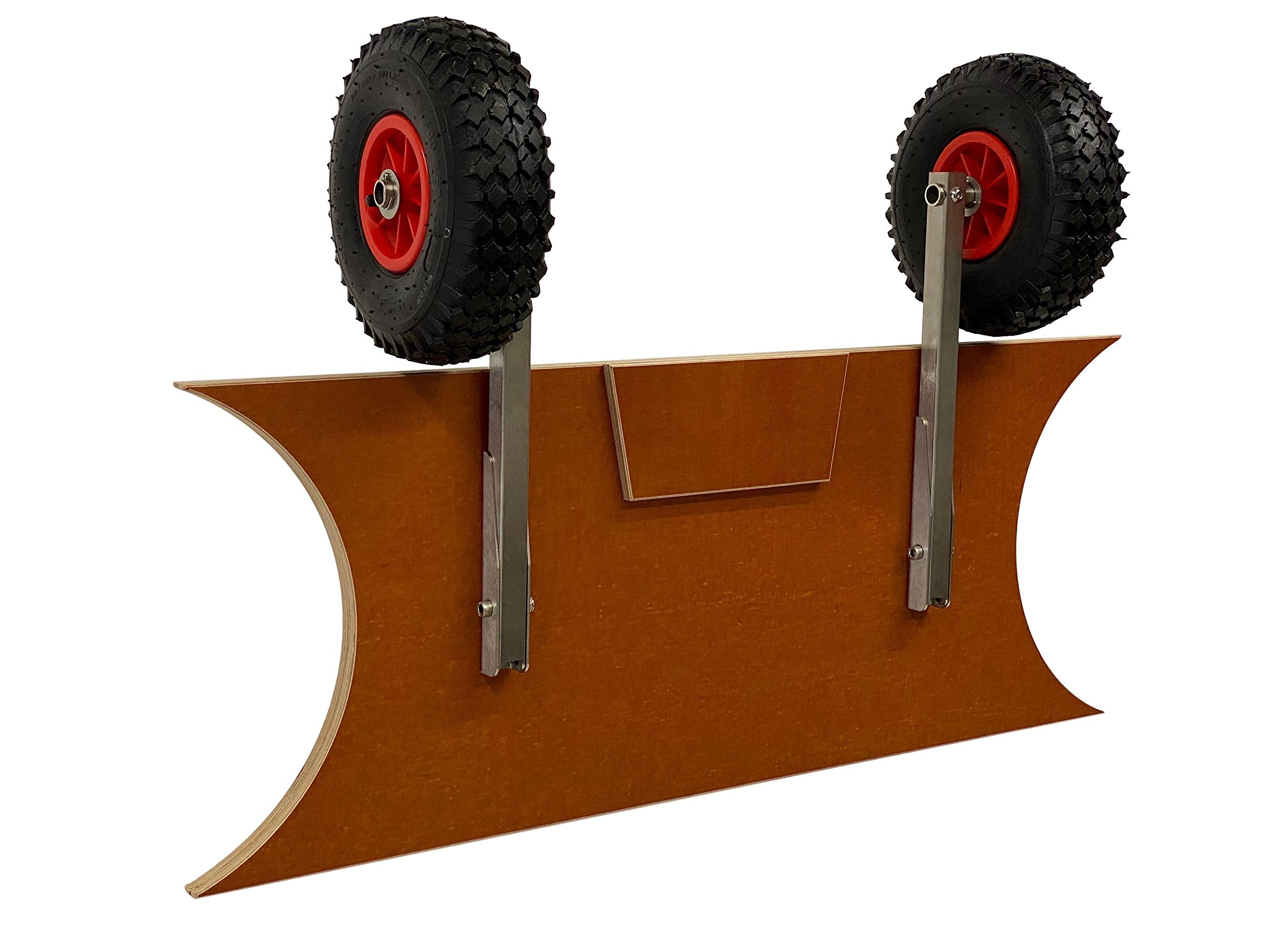 Roues de halage, rabattable, pour Annexes, Bateau gonflable Moteur hors-bord en Acier inoxydable, de Mise à l'eau (forme I Light)