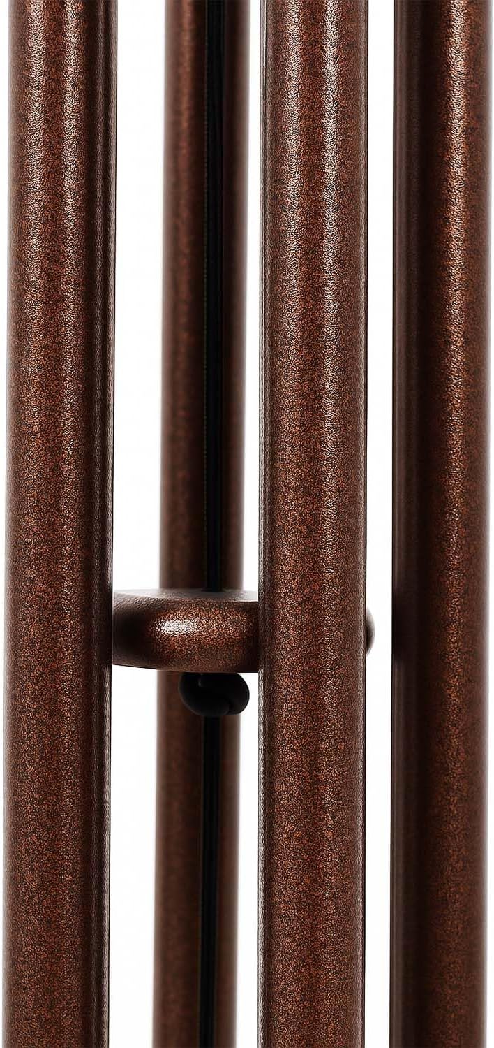 Retirement Wind Chime Gift for Men & Women – 30" Engraved Tree of Life with Happy Retirement Message – Indoor/Outdoor Hanging Decor, Pre-Wrapped with Greeting Card