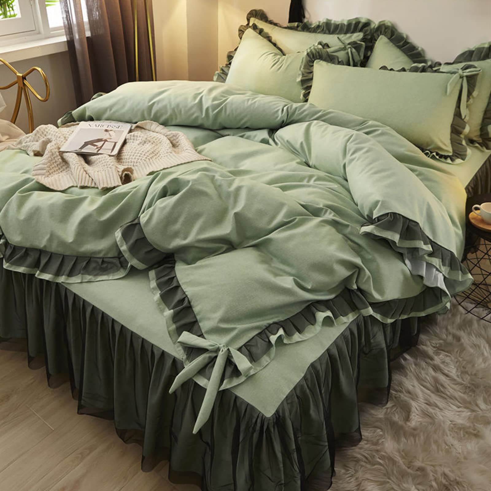 Parure King 200x230cm contre la transpiration nocturne pour des nuits fraîches