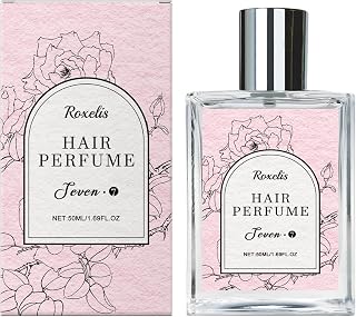 Hair Perfume with Rose Extract, Vitamin E, Long-Lasting Fresh Fragrance, Light Non-Sticky Formula for Daily Use, 1.69 FL OZ