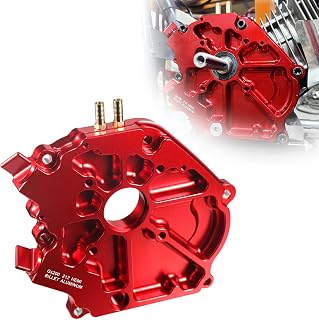 Dual Bearing Billet Side cover For GX200/Clone 196 Predator Hemi, Ghost, Tillotson 212 and 224 Engine Red