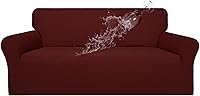 Vista 67 de Easy-Going – Funda de sofá 100% impermeable, funda de sofá con impermeabilidad doble, funda de sofá jacquard elástica, protector de muebles a prueba