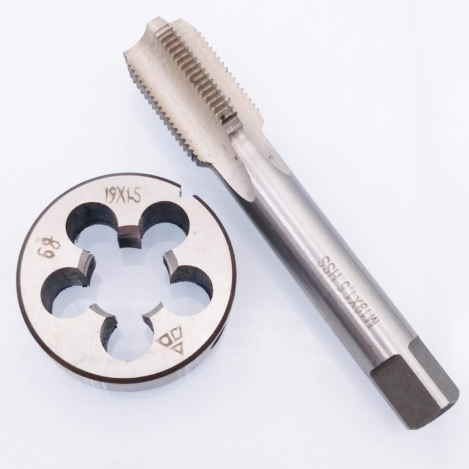 HSS M19 x 1.5mm Tap and M19 x 1.5mm Die Metric Thread Right Hand — Amazon image 3