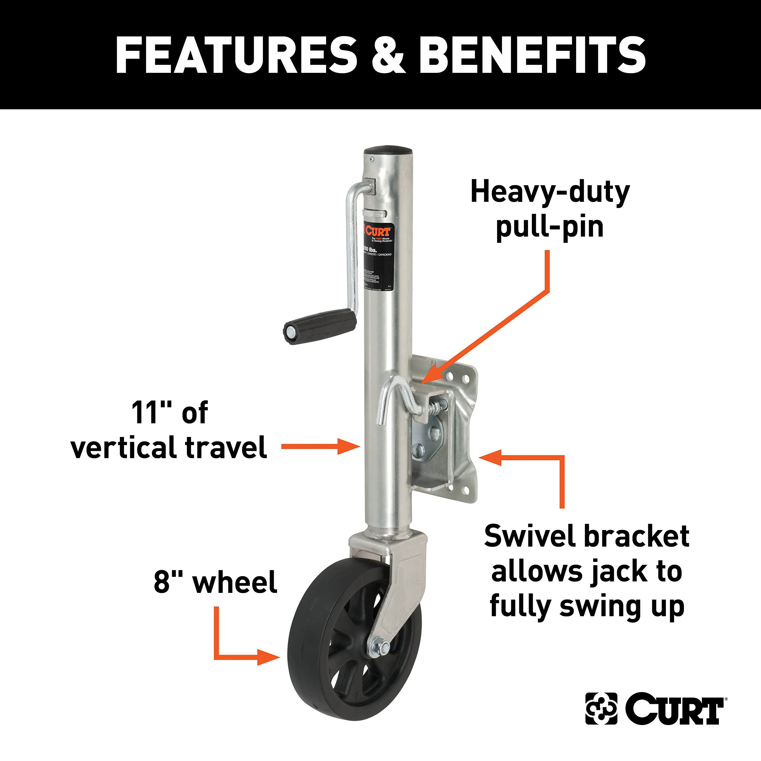 Curt 28115 Marine Jack