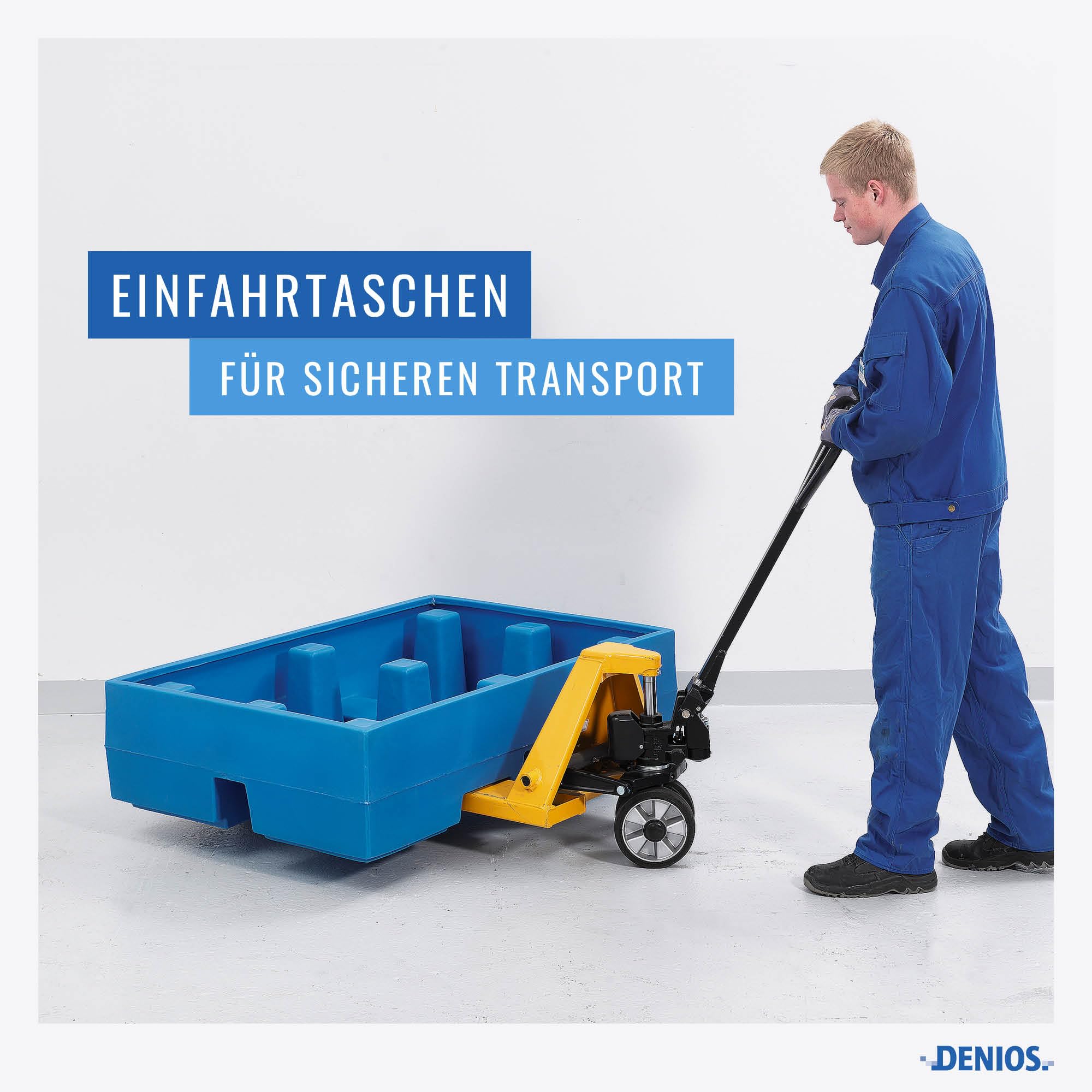 Auffangwanne classic-line aus Polyethylen (PE) für 2 Fässer, ohne Gitterrost, 900x1300x350