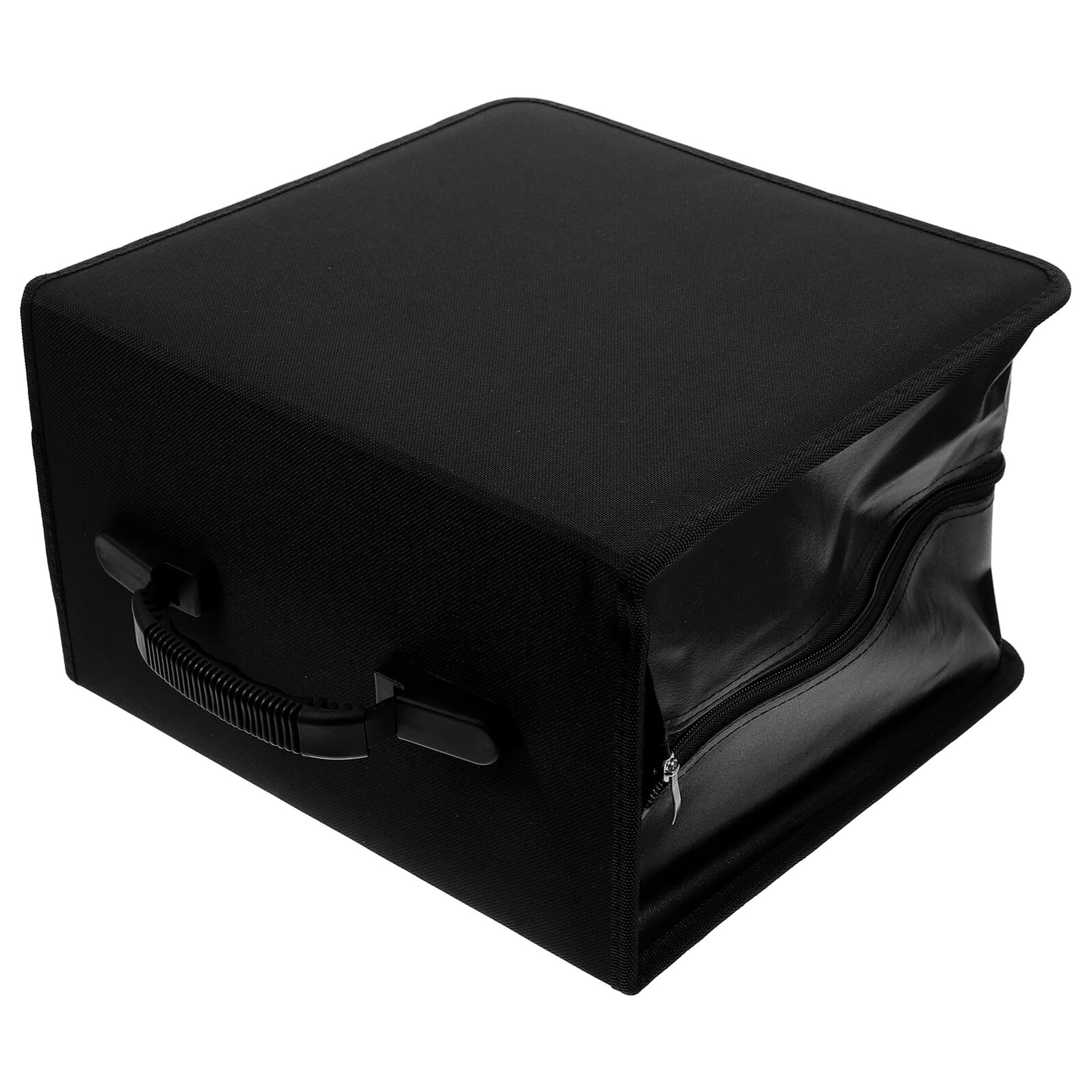 Baluue Porta CD Dvd Maniglia Custodia per Dischi Fino Organizzatore Resistente per Auto e Viaggi Protezione da Graffi