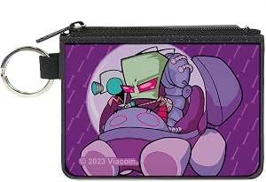 Invader Zim GIR Wallet – Vegan Leather Hinged Wallet With GIR Art, 7x4 Inches, Card Slots & ID Window - View #12