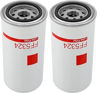 FF5324 Fuel Filter (Replaces FF100-2) Compatible with Caterpillar, Freightliner, Peterbilt, Ford C7, C9, 3126 Engines AirDog I, II, II-4G Fuel Systems|,1R-0751 P551315, BF46176, 33420(2 Pack)