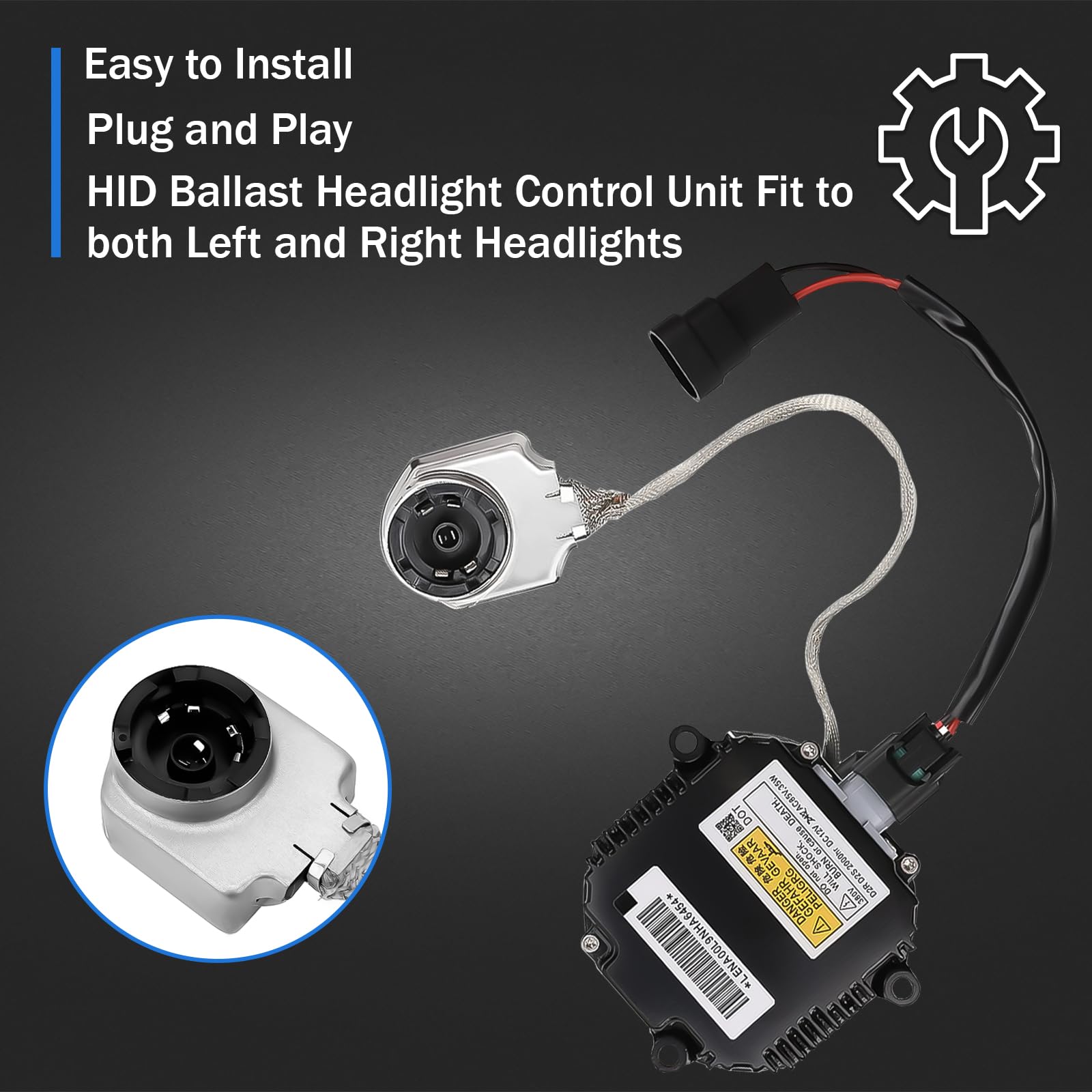 Amazon.com: Piodelo 28474-8991D Xenon HID Headlight Ballast