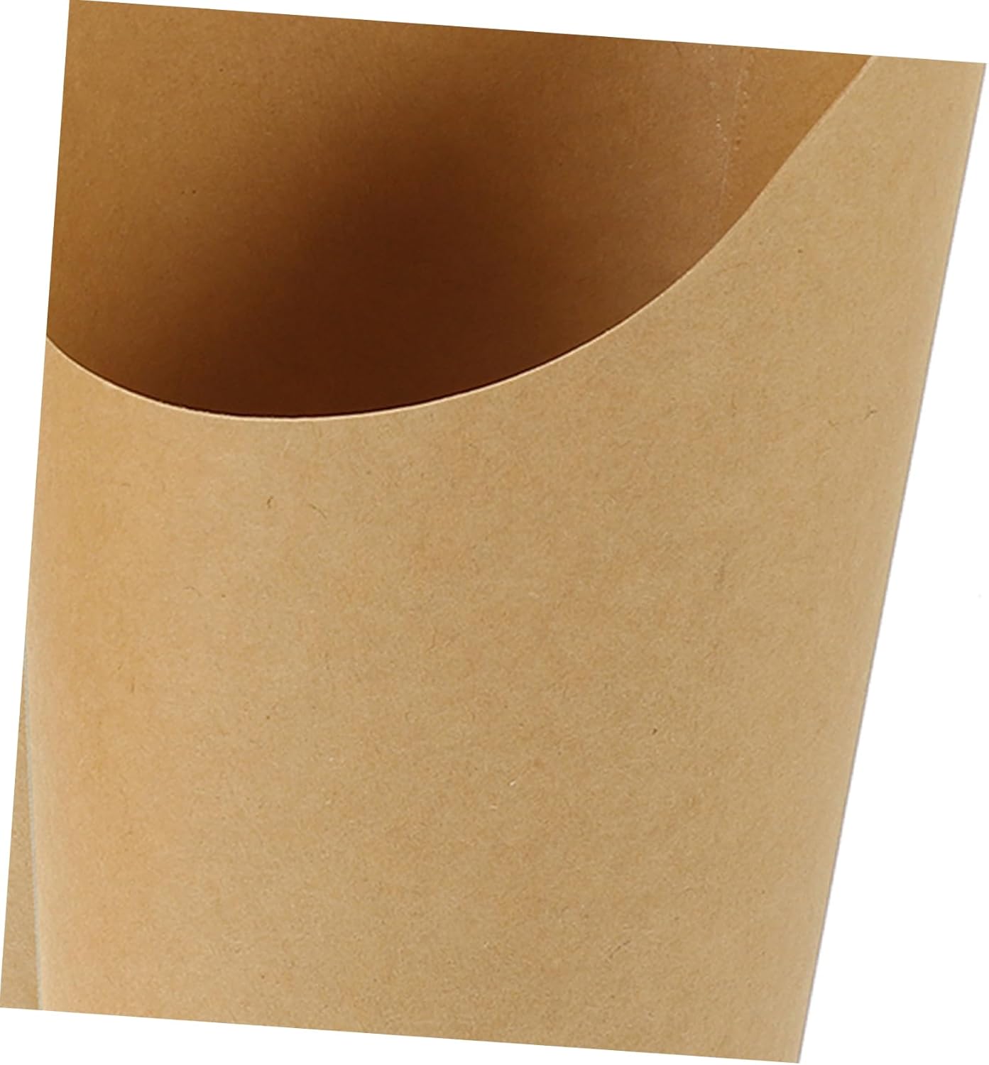 NOLITOY 100Pcs Snack Containers Kraft French Fry Cups for Parties Daily Use Snack Holders for Waffles
