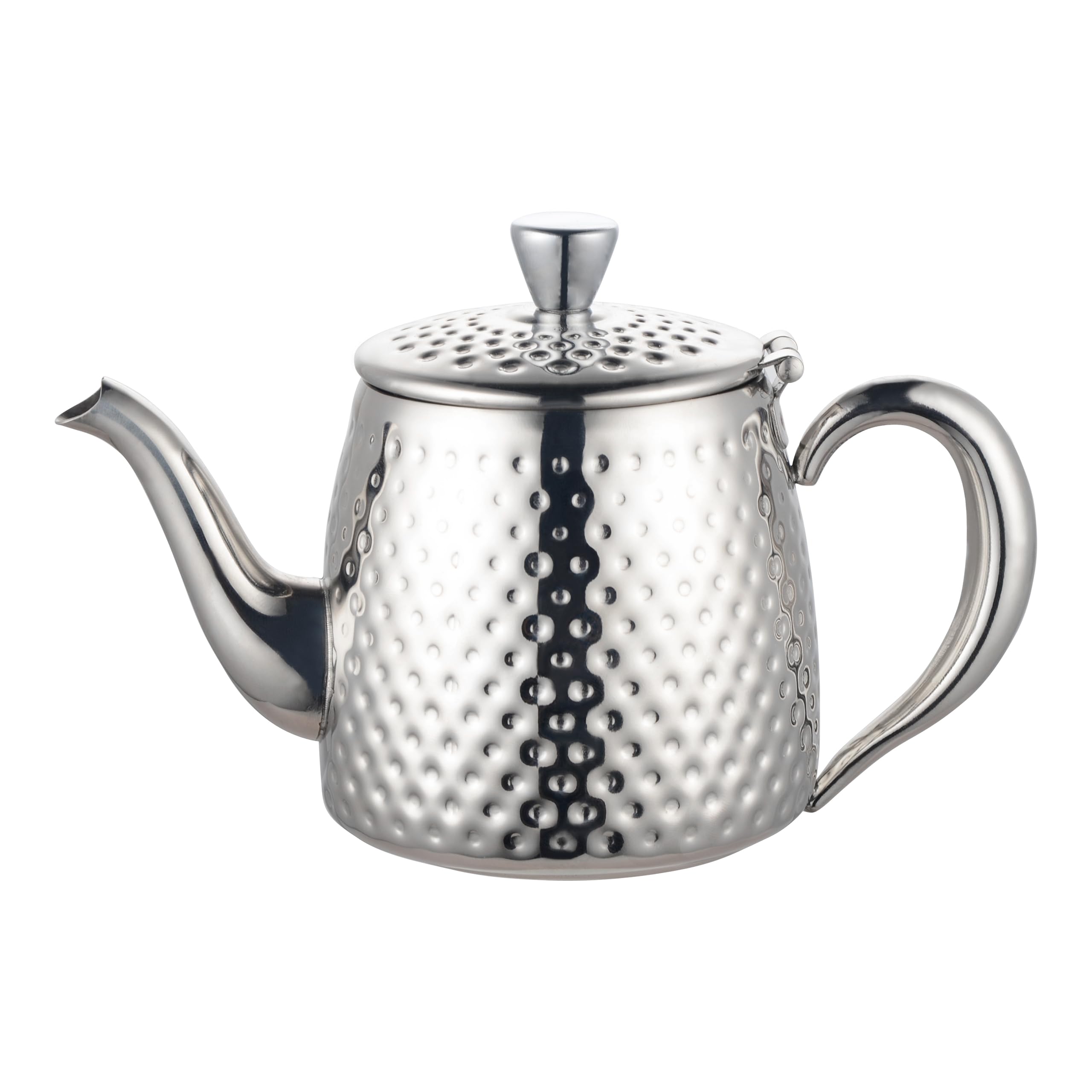Café Olé Sandringham Teapot 14 Cups Stainless Steel Silver
