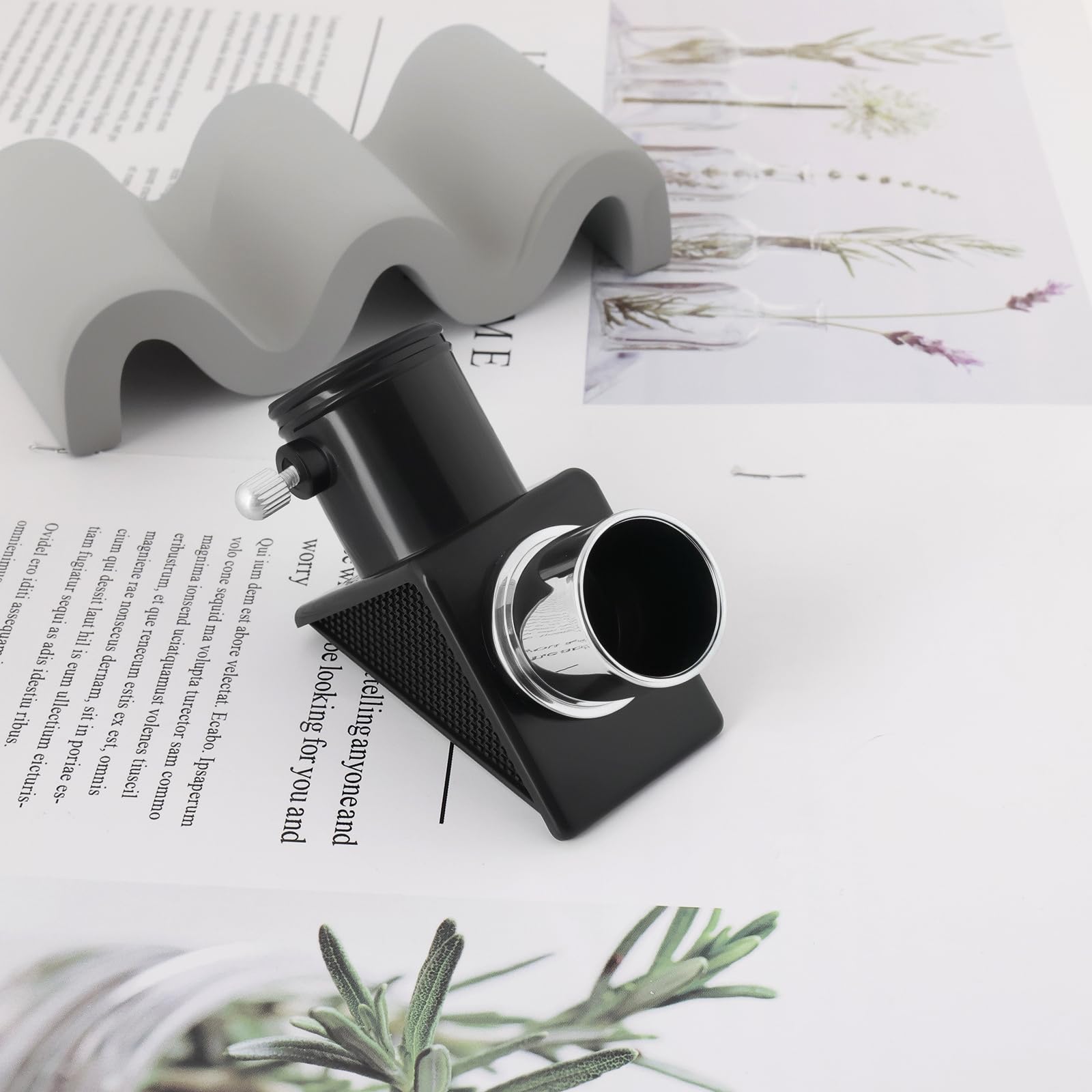 SG Store 1 Miroir Diagonal de Télescope à 90 Degrés de 0,965" à 1,25" Miroir Diagonal avec Cache-poussière pour Télescope Réfracteur Télescope Astronomique