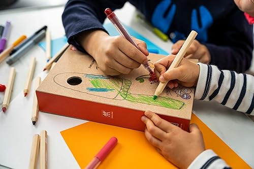 Miniatura 7 de ZWILLING Twinny - Cuchillo de chef de acero inoxidable para niños, 3.9 in, hoja redondeada, diseño apto para niños, mango de plástico, color azul