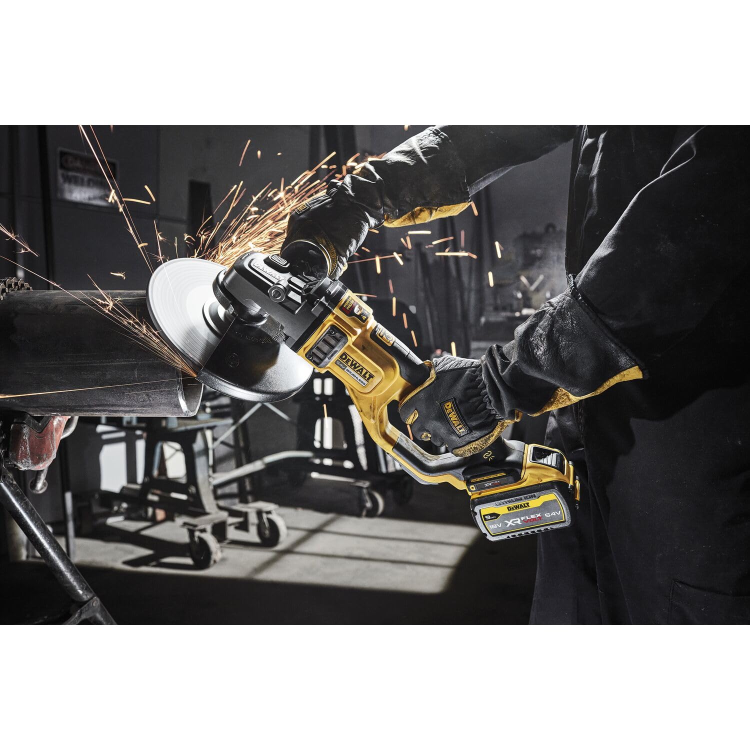 DEWALT Akku-Winkelschleifer DCG460NK-XJ 54 Volt