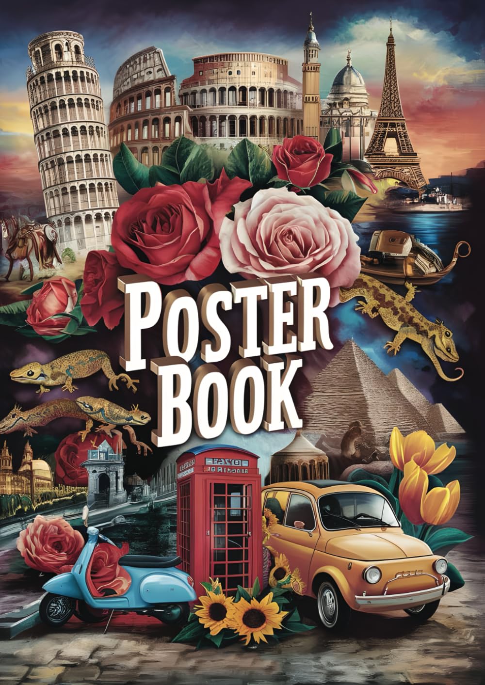 Poster Book : finis les murs vides grâce à 50 illustrations digitales à encadrer