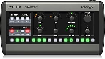 Behringer Powerplay P16-HQ 16-Channel Digital Personal Monitoring Mixer