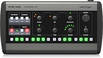 Amazon | ベリンガー Behringer P16-HQ POWERPLAY 16チャンネル