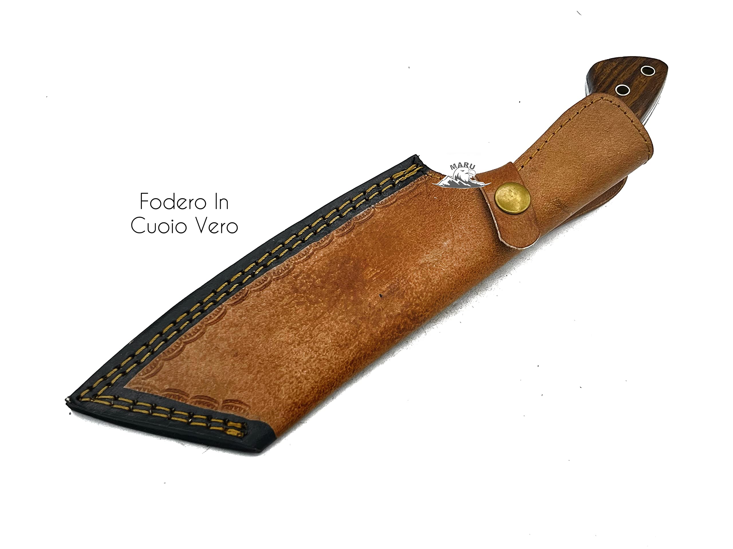 Coltello Artigianale a Lama Fissa in Acciaio Balestra C70-1095e