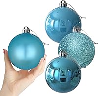 Vista 21 de GameXcel - Esferas navideñas grandes y ornamentos colgantes para árbol de Navidad que no se rompen
