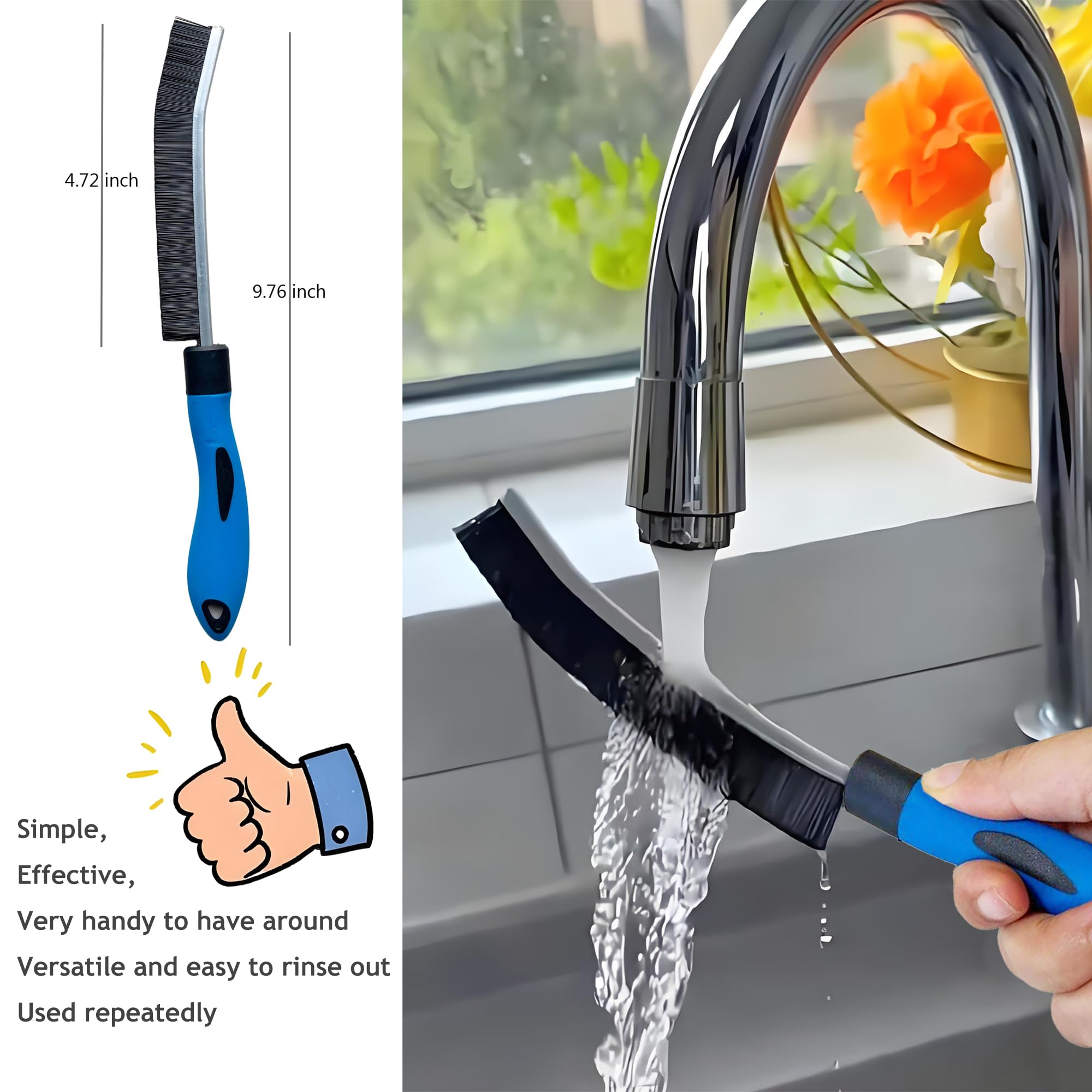 Crevice Cleaning Brush Set - Easy Home Cleaning -7 Crevice Cleaning Brush Set - Easy Home Cleaning -7