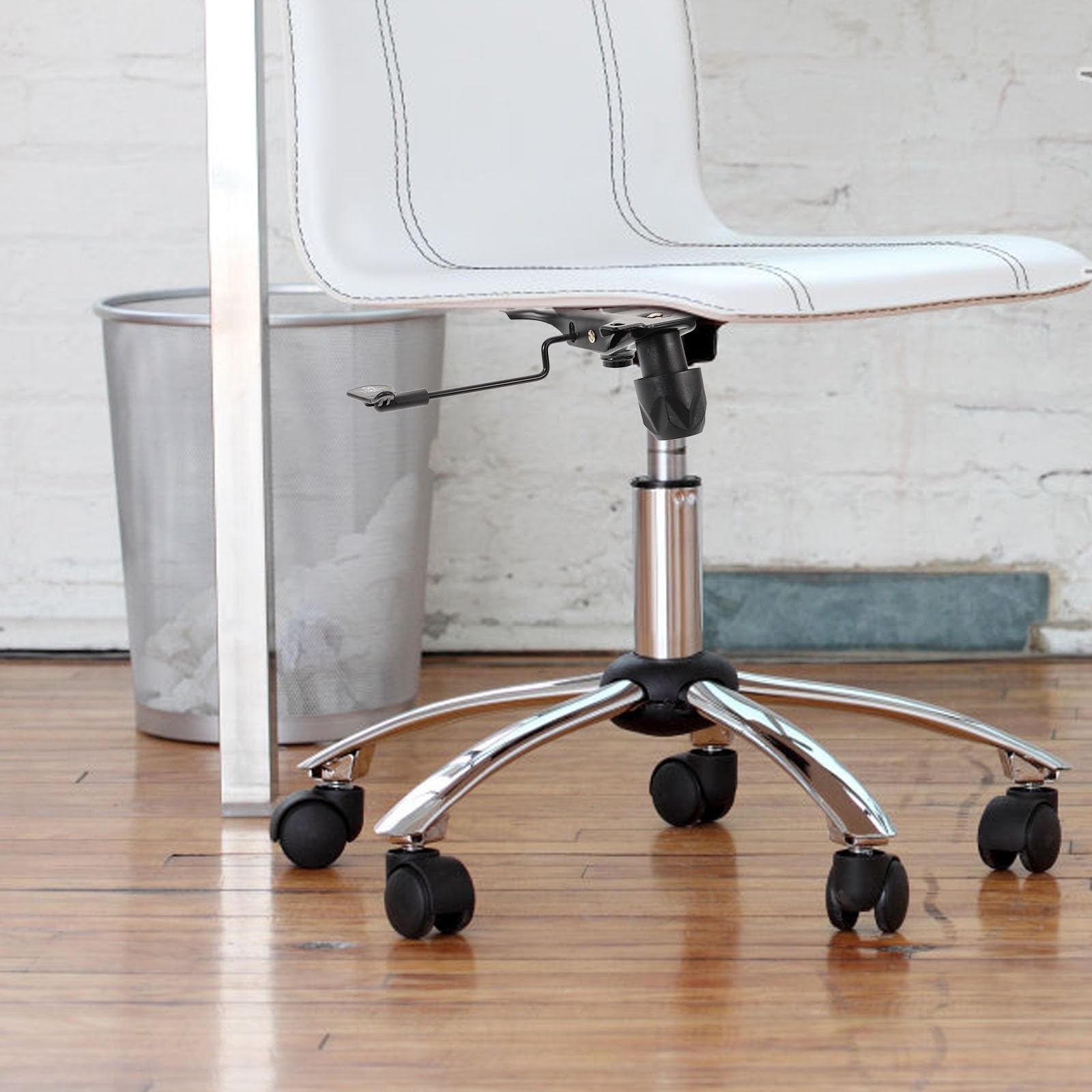 Genérico Placa Giratoria Metálica para Silla de Oficina Mecanismo de Control de Inclinación Base Giratoria Resistente Compatible Sillas de Escritorio Accesorio para Repuesto Ergonómico y