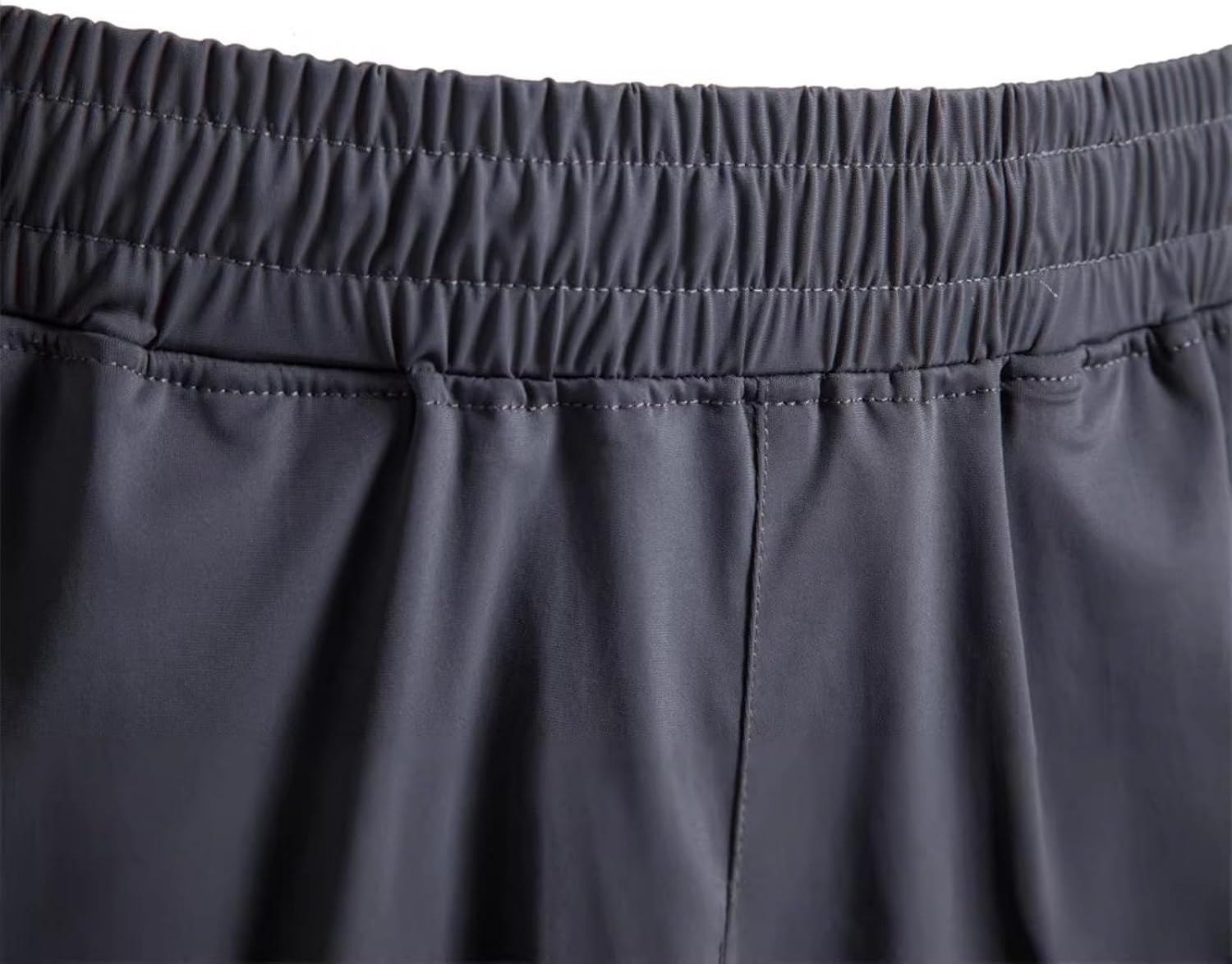 Men’s Elastic Waist Casual Shorts Lounge Active Bottoms